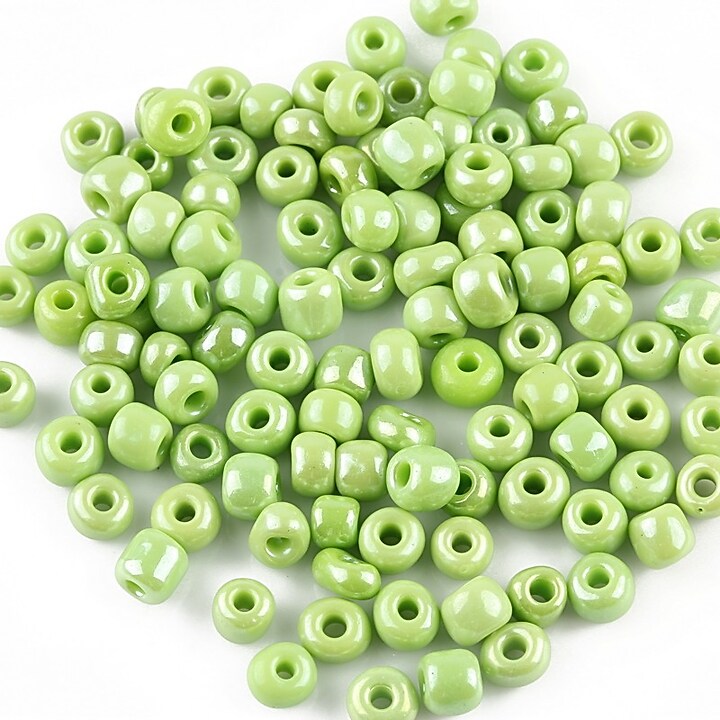 Margele de nisip 4mm (50g) - cod 322 - verde deschis