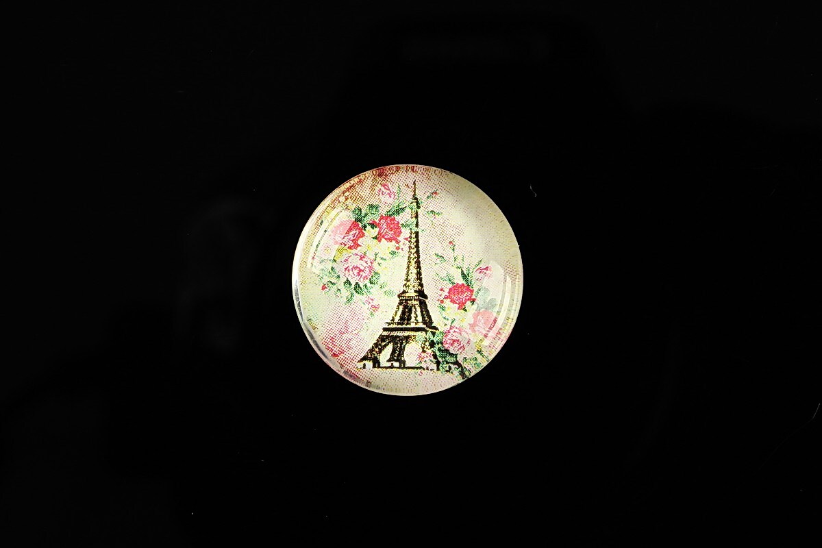 Cabochon sticla 20mm C'est Paris cod 562