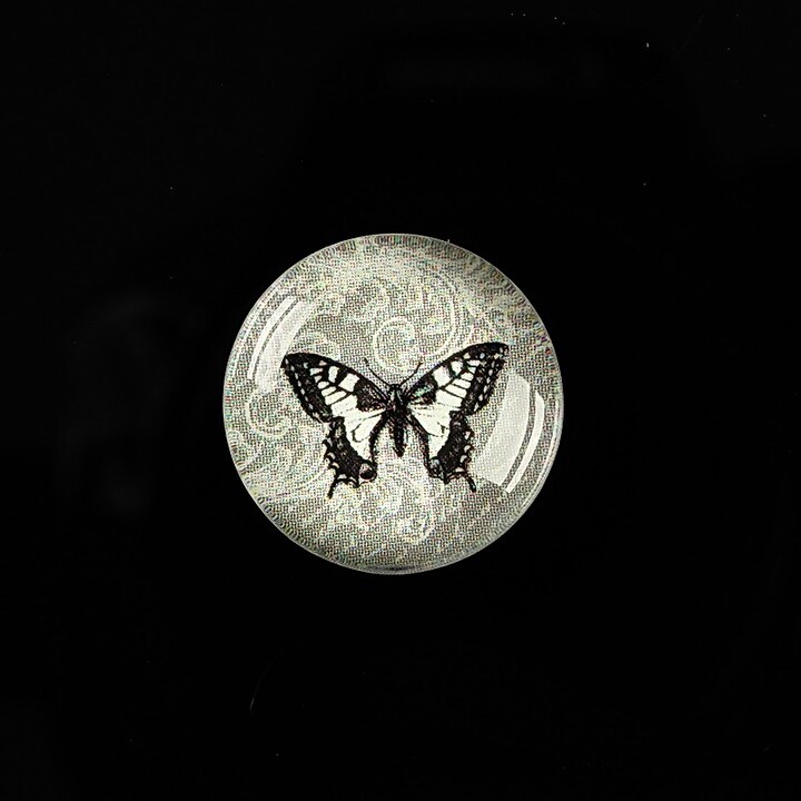 Cabochon sticla 20mm "Background" cod 564