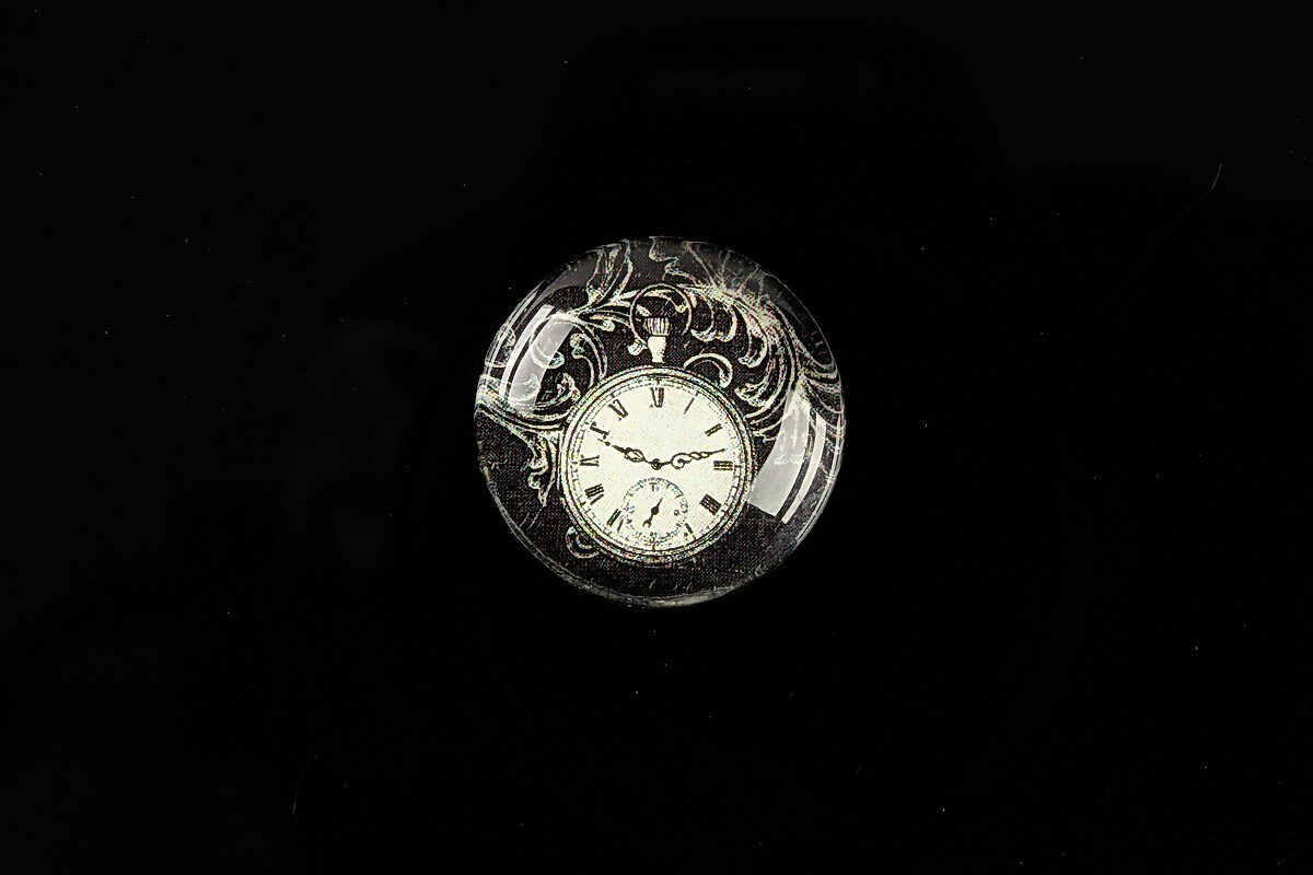 Cabochon sticla 20mm "Background" cod 566