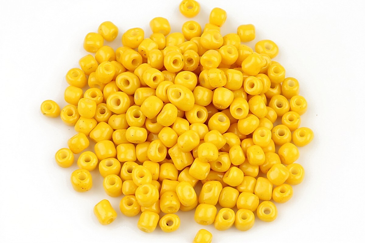 Margele de nisip opace 4mm (50g) - cod 341 - portocaliu deschis