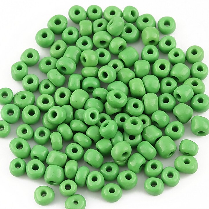 Margele de nisip opace 4mm (50g) - cod 110 - verde