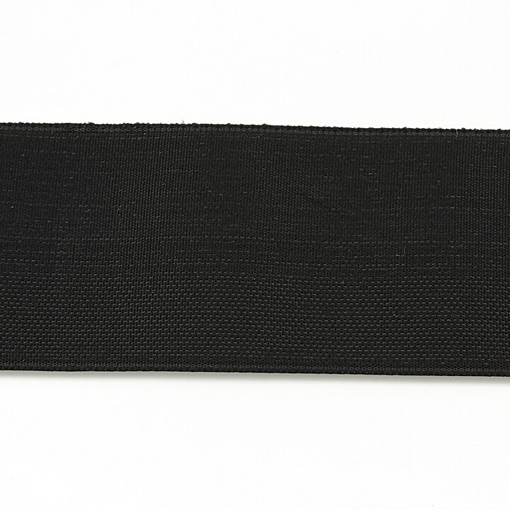 Panglica catifea neagra, latime 3,8cm (50cm)