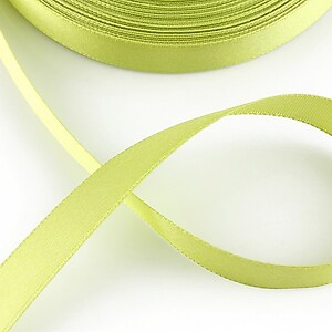 Panglica saten latime 1,4cm (1m) - verde tei