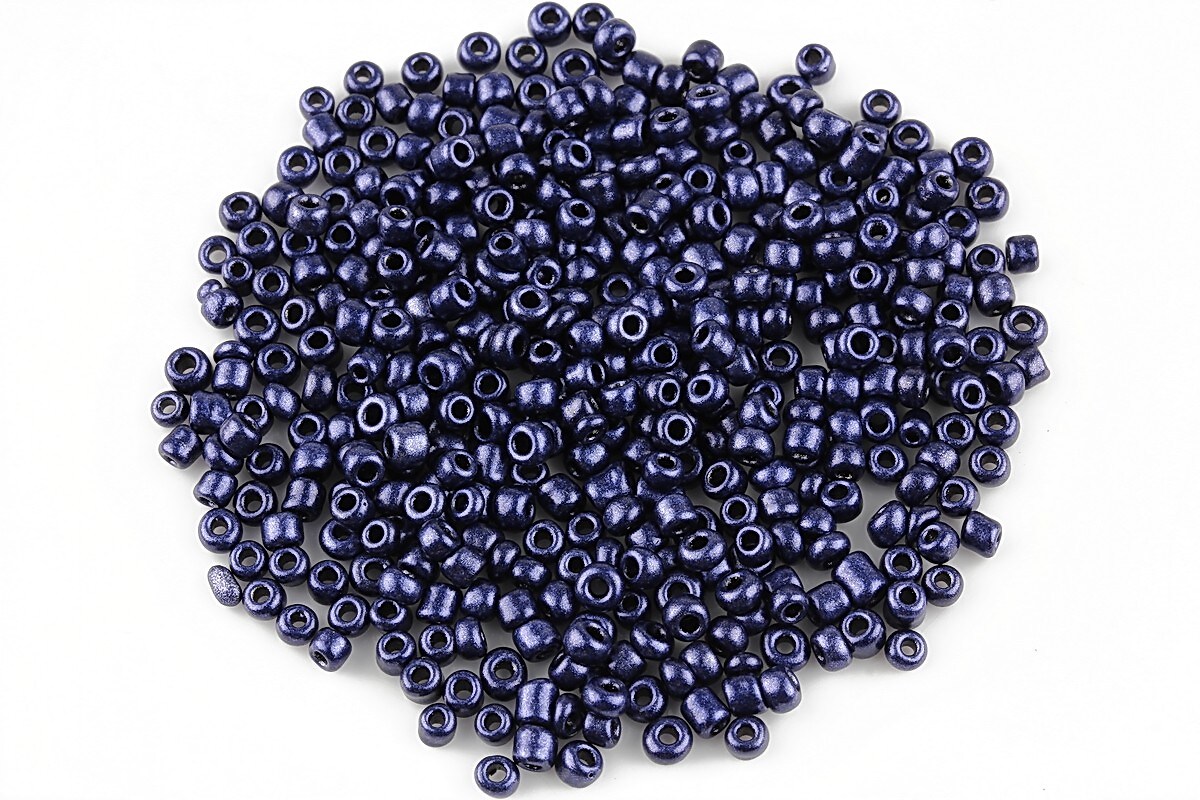 Margele de nisip 2mm lucioase (50g) - cod 355 - bleumarin