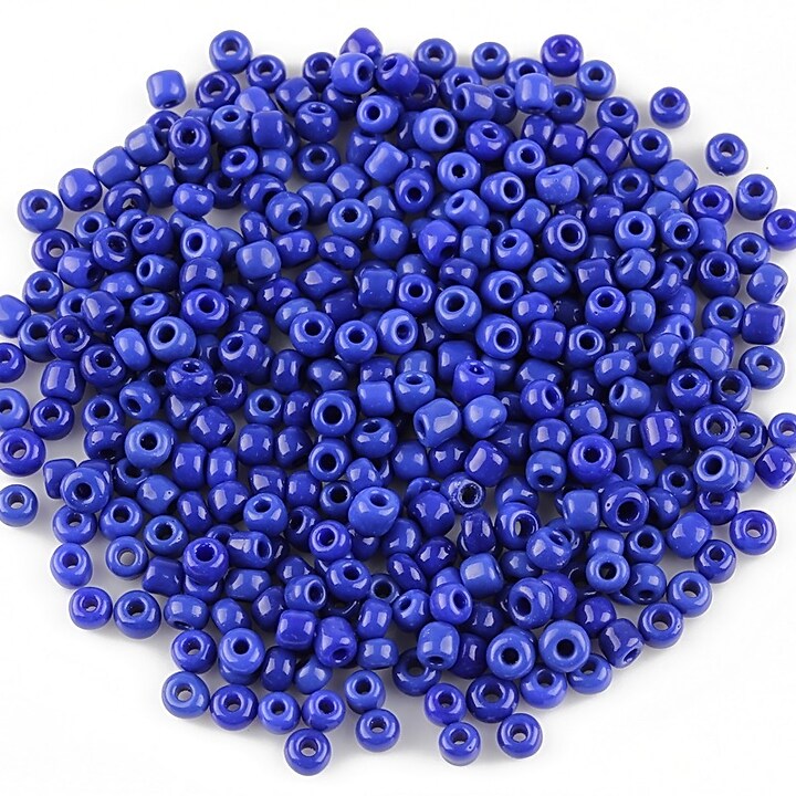 Margele de nisip 2mm opace (50g) - cod 362 - albastru cobalt