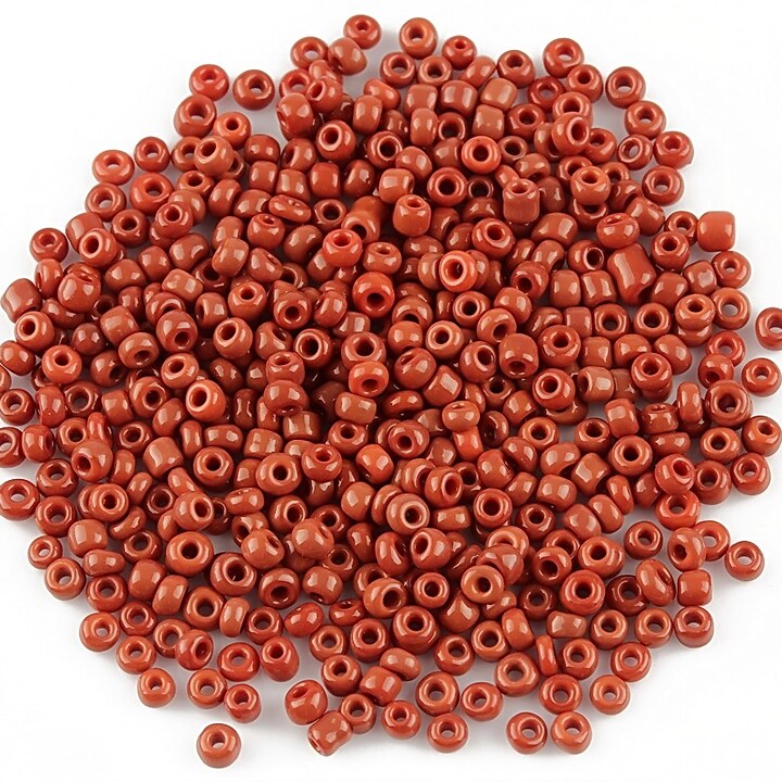 Margele de nisip 2mm opace (50g) - cod 367 - rosu grena