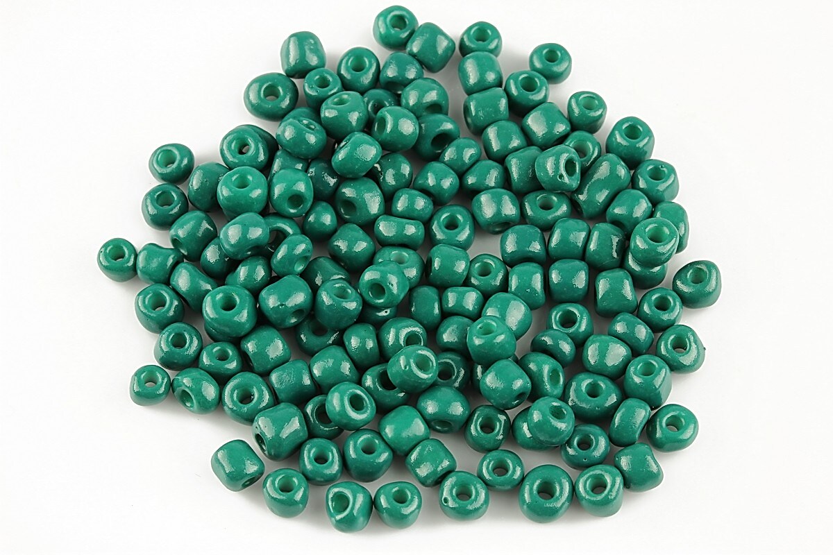 Margele de nisip 4mm (50g) - cod 372 - verde pin