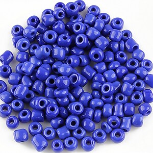 Margele de nisip 4mm (50g) - cod 374 - albastru cobalt