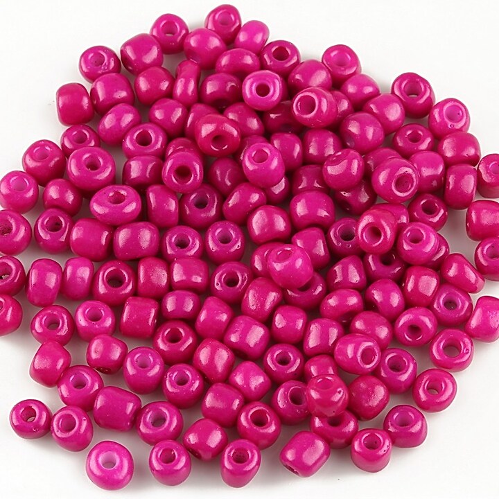 Margele de nisip 4mm (50g) - cod 377 - fucsia