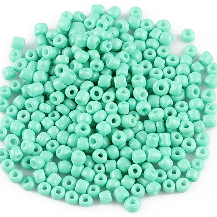 Margele de nisip 3mm opace (50g) - cod 391 - turcoaz