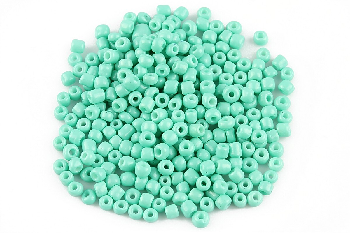 Margele de nisip 3mm opace (50g) - cod 391 - turcoaz