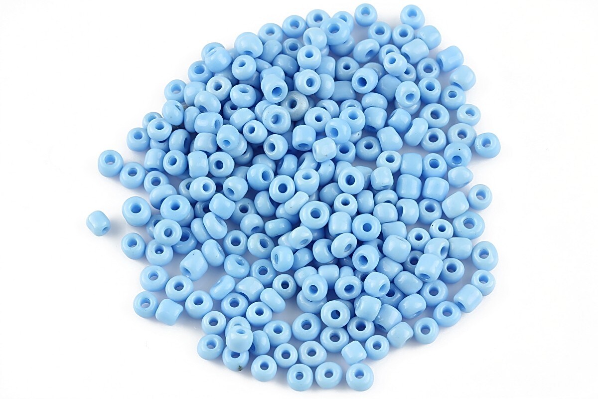 Margele de nisip 3mm opace (50g) - cod 394 - albastru deschis