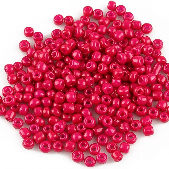 Margele de nisip 3mm opace (50g) - cod 395 - fucsia