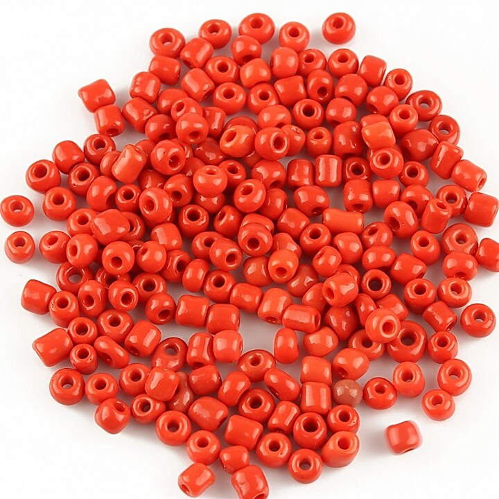 Margele de nisip 3mm opace (50g) - cod 400 - rosu