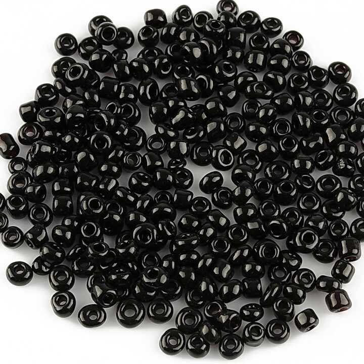 Margele de nisip 3mm opace (50g) - cod 402 - negru