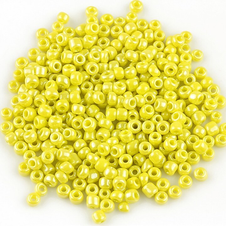 Margele de nisip 3mm (50g) - cod 409 - galben lamaie