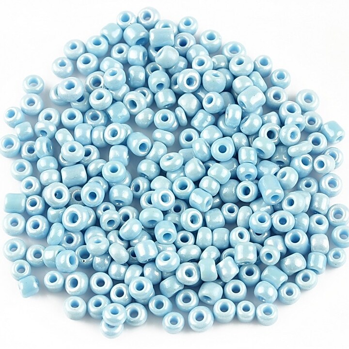 Margele de nisip 3mm lucioase (50g) - cod 412 - bleu