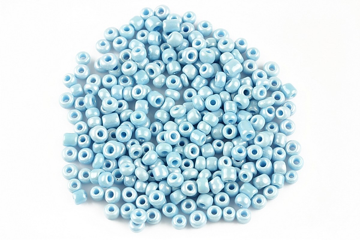 Margele de nisip 3mm lucioase (50g) - cod 412 - bleu