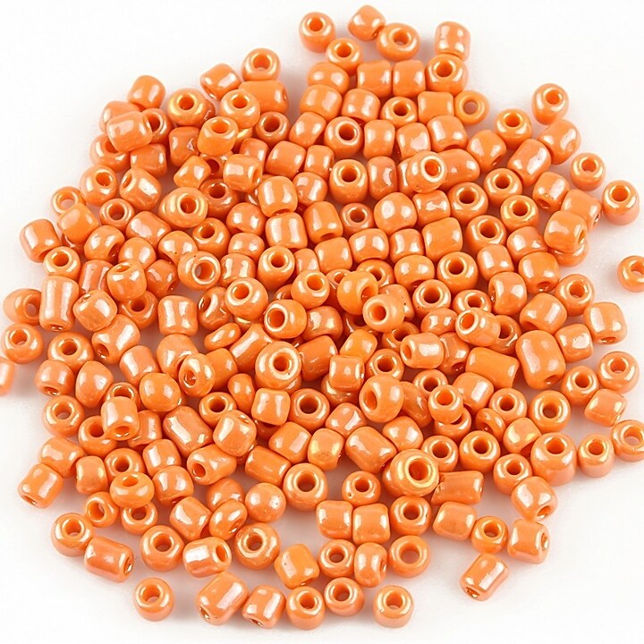 Margele de nisip 3mm lucioase (50g) - cod 414 - portocaliu