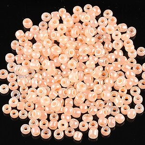 Margele de nisip 3mm perlate (50g) - cod 422 - roz somon