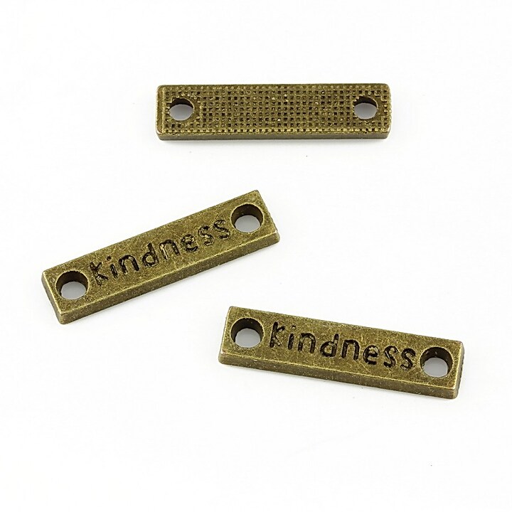 Link bronz Kindness 22x5mm