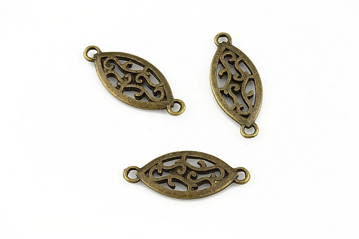 Link bronz model dantelat 25x10mm