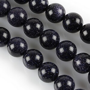 Blue Goldstone sfere 10mm