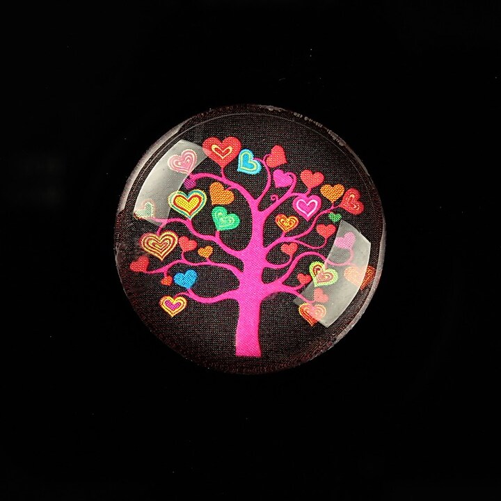 Cabochon sticla 25mm "Tree of Life" cod 807