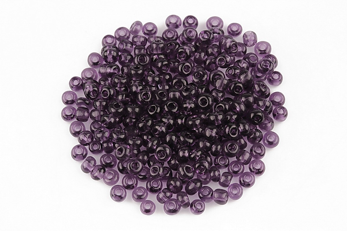 Margele de nisip transparente 3mm (50g) - cod 456 - mov