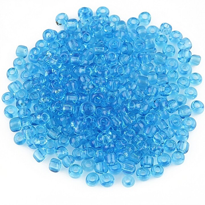 Margele de nisip transparente 3mm (50g) - cod 459 - albastru