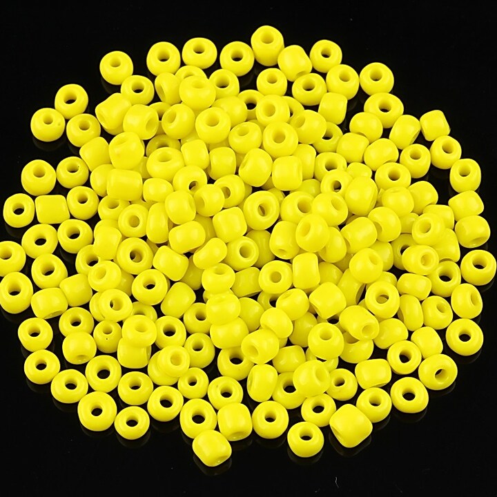 Margele de nisip opace 3mm (50g) - cod 461 - galben porumb