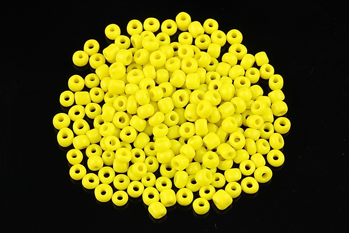 Margele de nisip opace 3mm (50g) - cod 461 - galben porumb