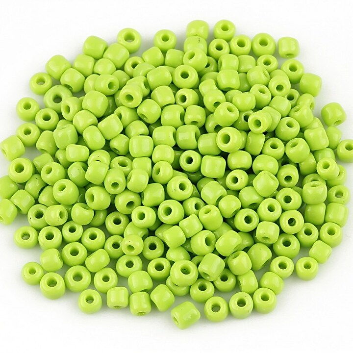 Margele de nisip opace 3mm (50g) - cod 463 - verde deschis