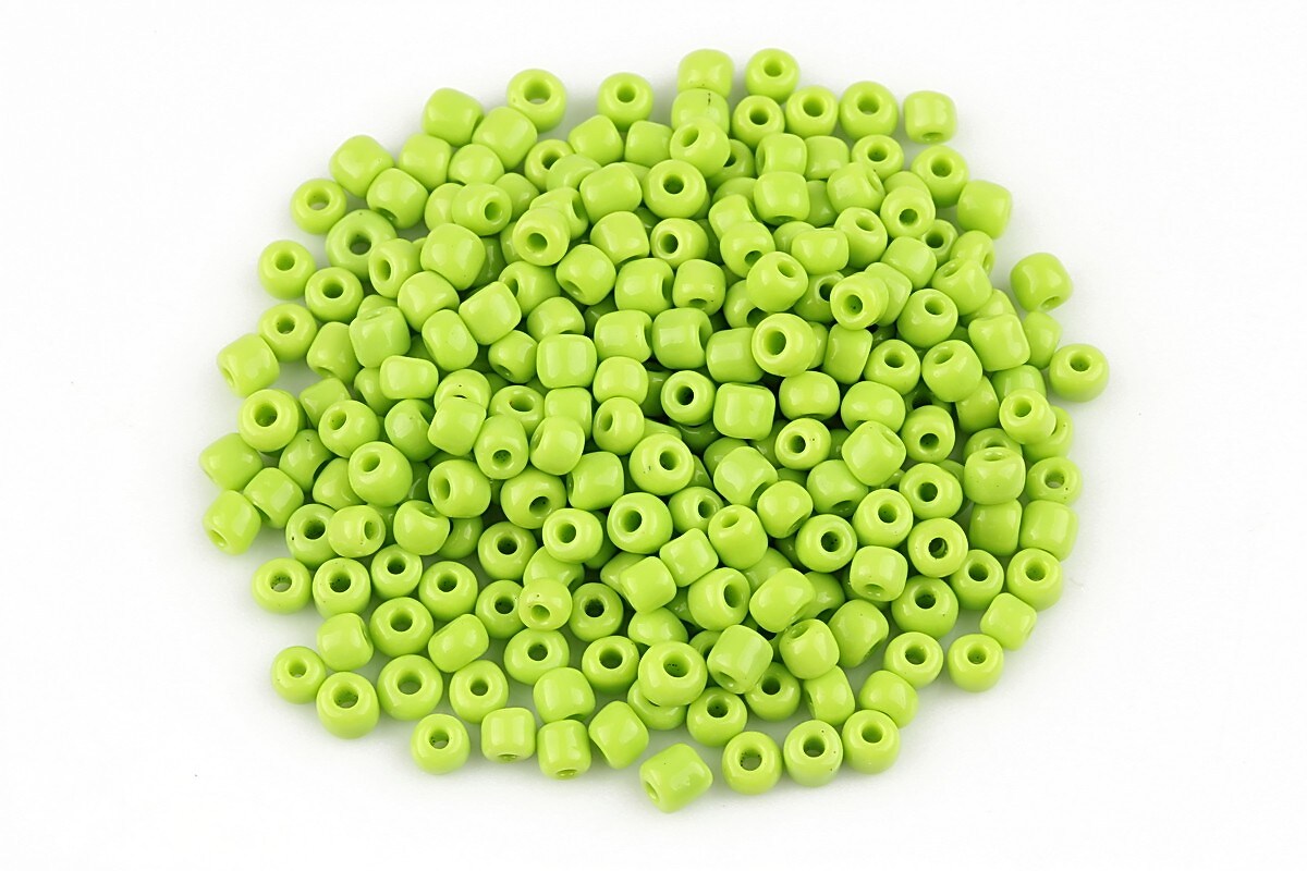 Margele de nisip opace 3mm (50g) - cod 463 - verde deschis