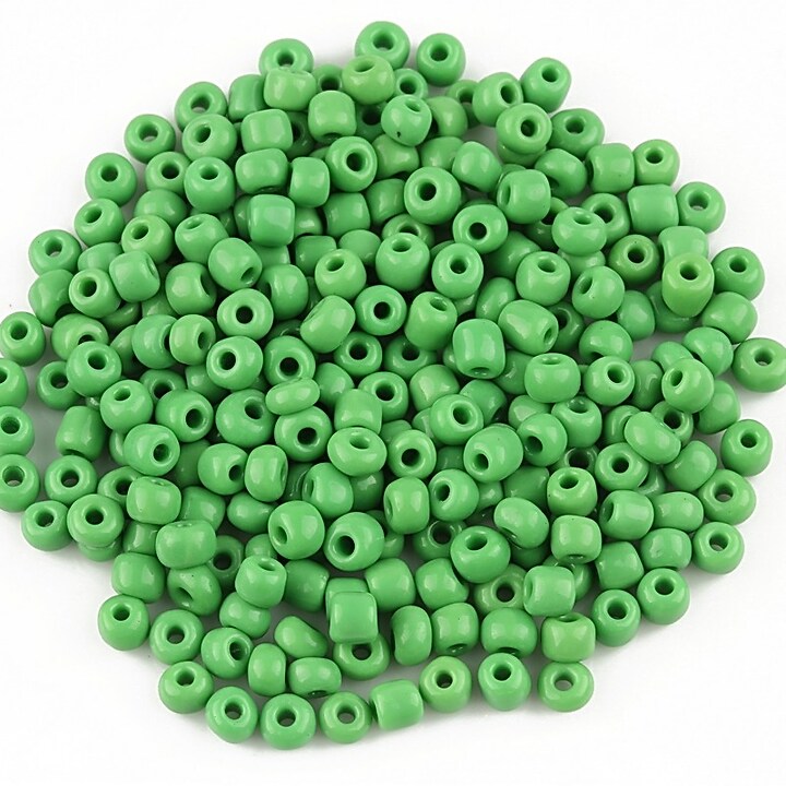 Margele de nisip opace 3mm (50g) - cod 464 - verde