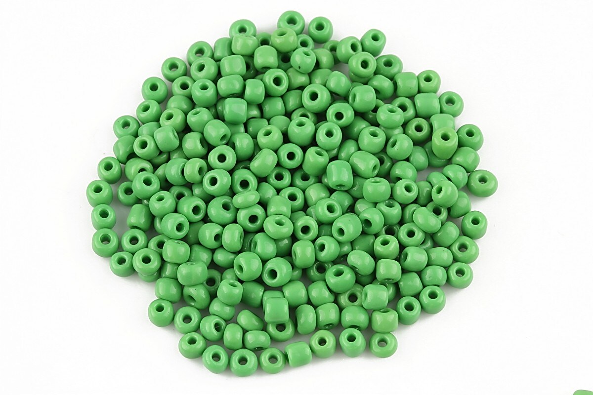 Margele de nisip opace 3mm (50g) - cod 464 - verde