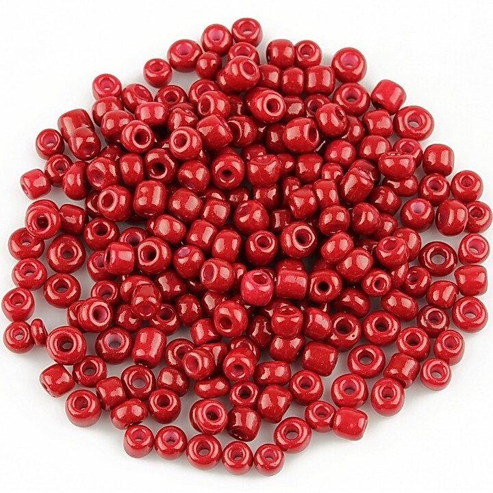 Margele de nisip opace 3mm (50g) - cod 471 - grena