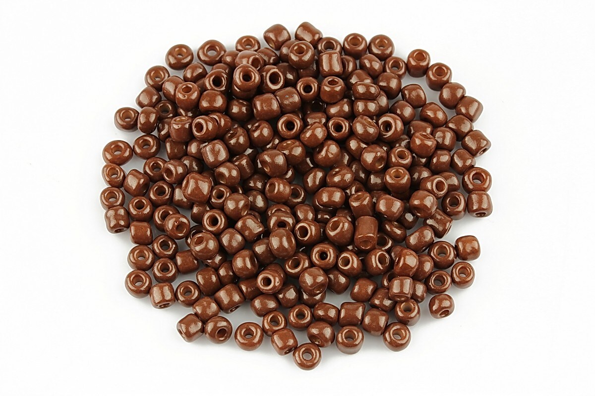 Margele de nisip opace 3mm (50g) - cod 473 - maro