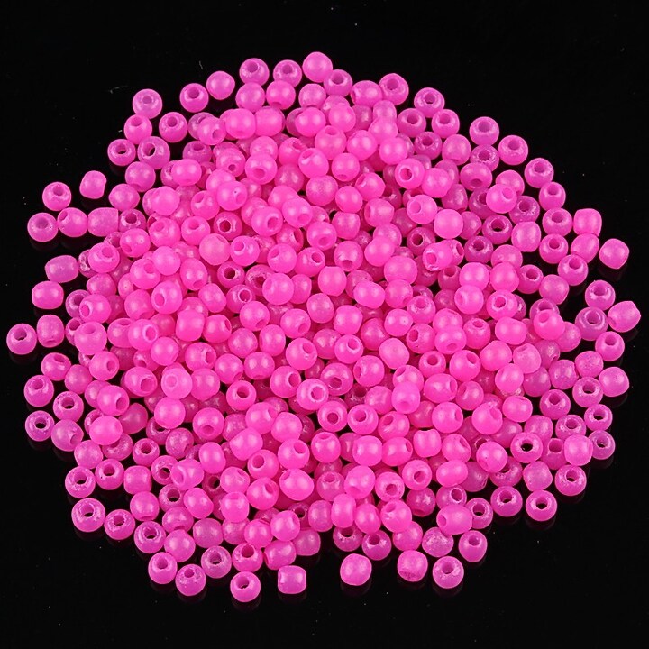 Margele de nisip 2mm opace (50g) - cod 497 - roz fucsia