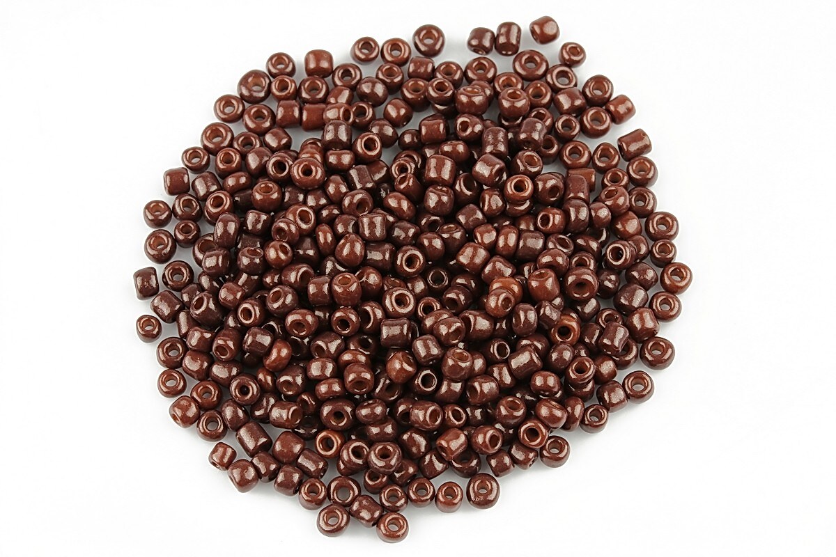 Margele de nisip 2mm lucioase (50g) - cod 505 - maro