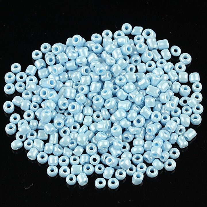 Margele de nisip 2mm lucioase (50g) - cod 510 - albastru deschis