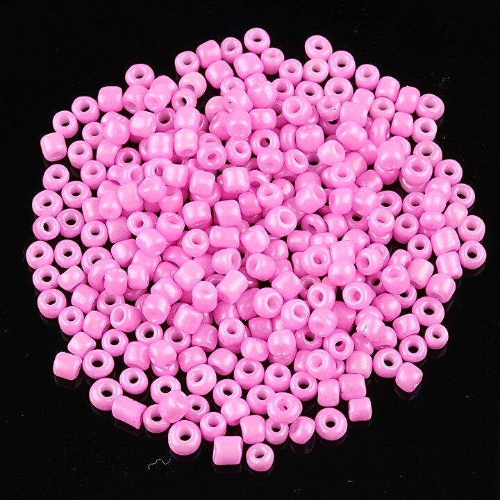 Margele de nisip 2mm lucioase (50g) - cod 513 - roz