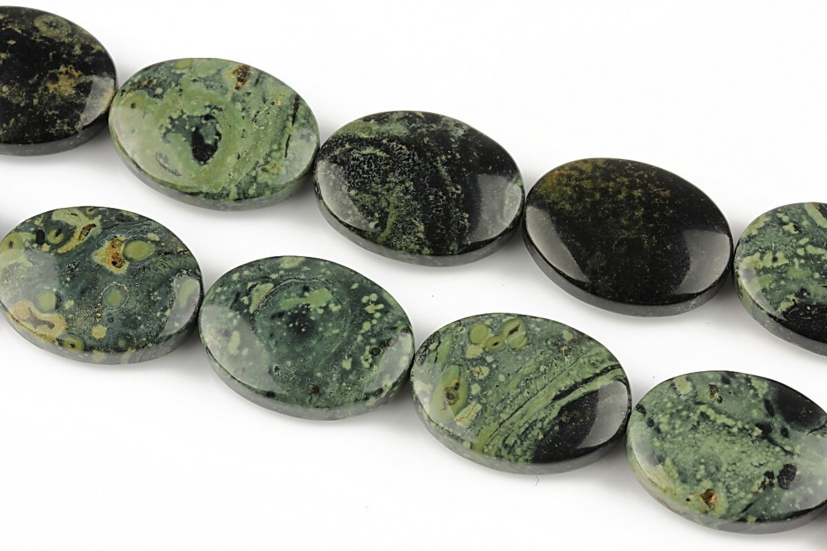 Jasper Kambaba oval 18x13mm