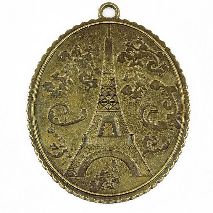 Pandantiv bronz "Le Tour Eiffel" 55x40mm