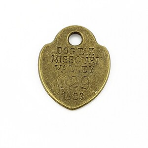 Pandantiv bronz placuta 27x22mm