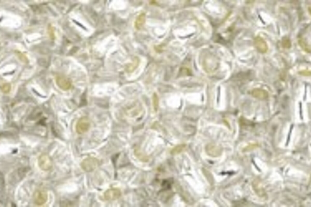 Margele Toho rotunde 8/0 - Silver-Lined Crystal