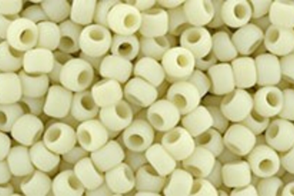 Margele Toho rotunde 8/0 - Opaque-Frosted Lt. Beige