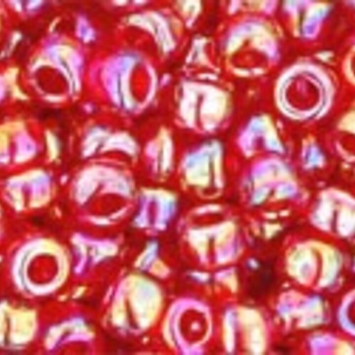 Margele Toho rotunde 8/0 - Trans-Trans-Rainbow Ruby