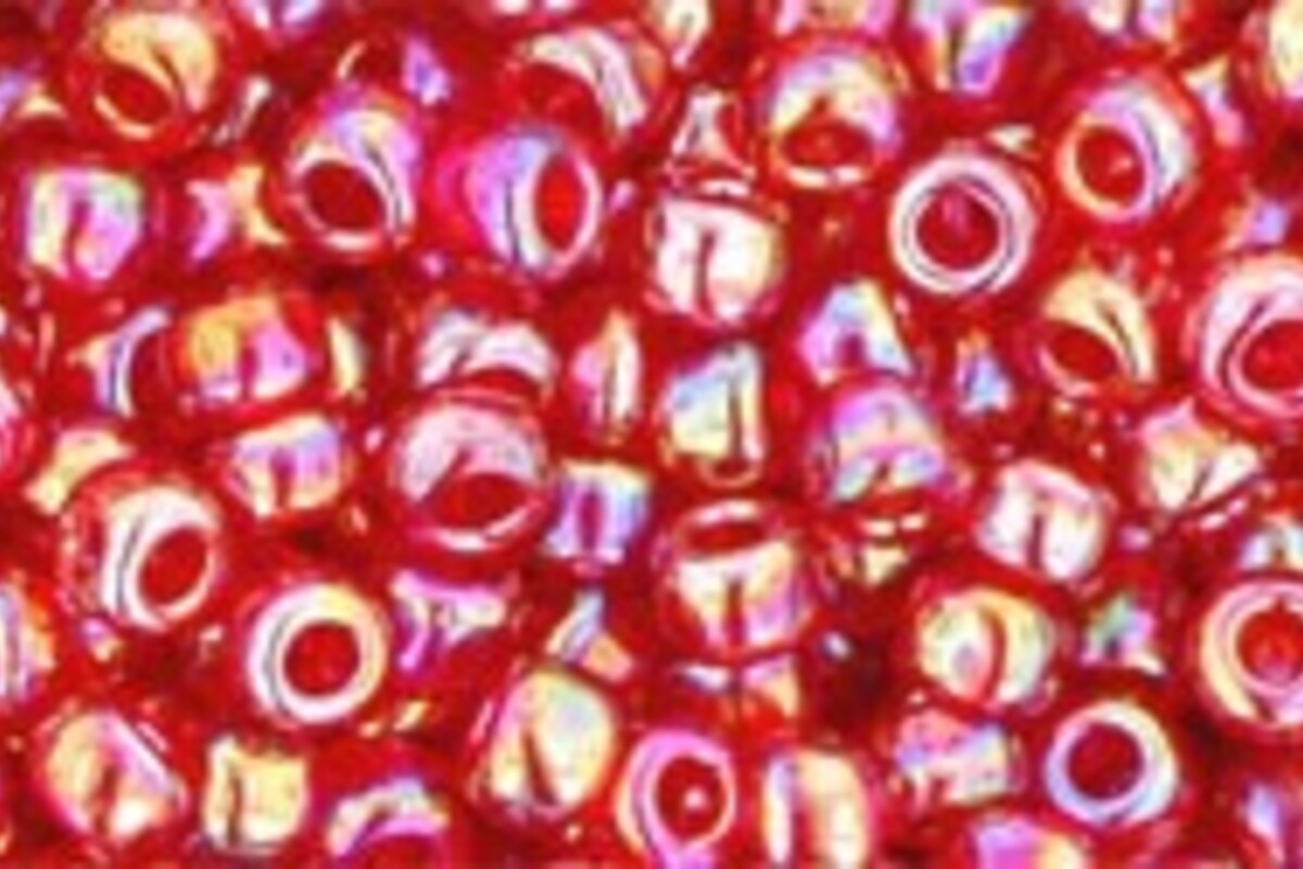 Margele Toho rotunde 8/0 - Trans-Trans-Rainbow Ruby